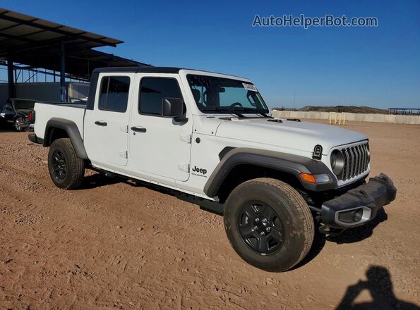 1C6PJTAG1TL161556 2026 JEEP GLADIATOR White Widok wnętrza z przodu