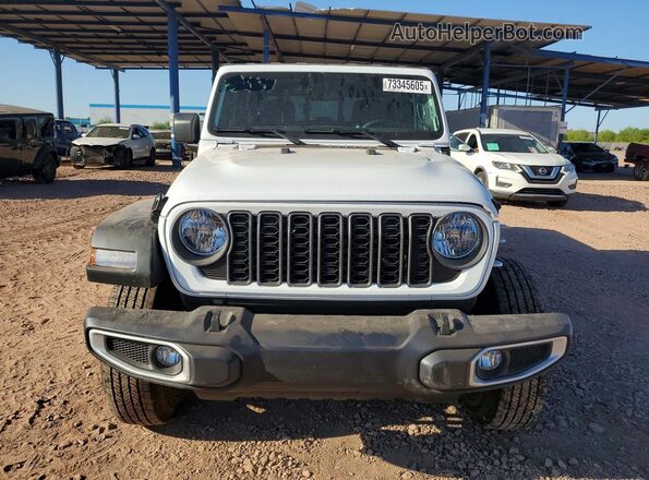 1C6PJTAG1TL161556 2026 JEEP GLADIATOR White Instrument cluster view