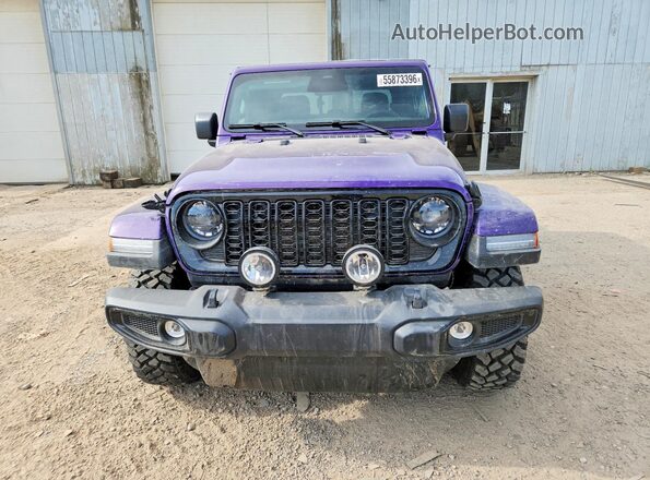 1C6PJTAG3TL156911 2026 JEEP GLADIATOR Purple Widok z przodu