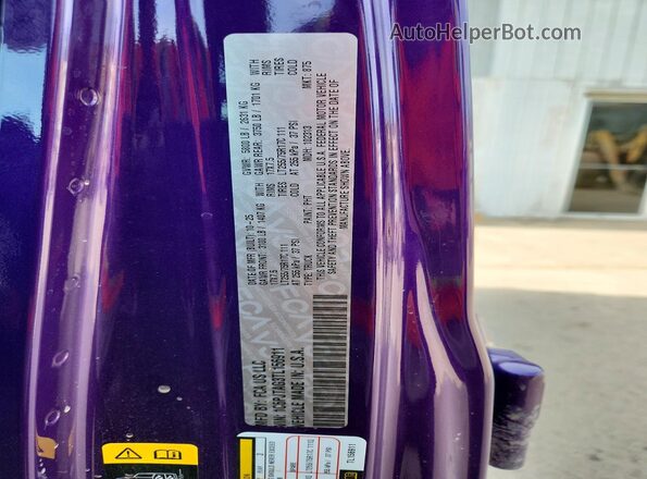 1C6PJTAG3TL156911 2026 JEEP GLADIATOR Purple Widok komory silnika