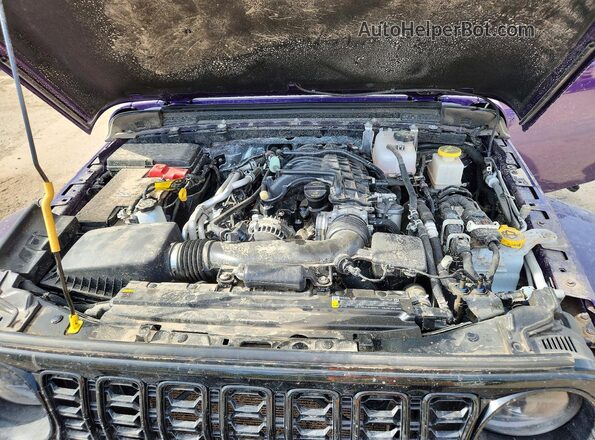 1C6PJTAG3TL156911 2026 JEEP GLADIATOR Purple Widok wnętrza z tyłu
