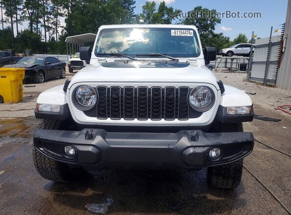 1C6PJTAG5SL503198 2025 JEEP GLADIATOR White Front view