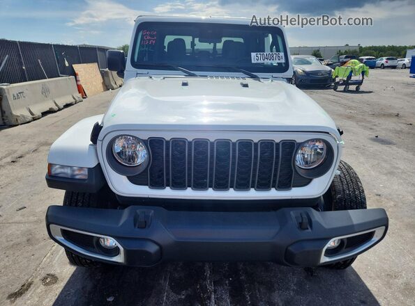 1C6PJTAG5SL523001 2025 JEEP GLADIATOR White Դիմացի տեսք