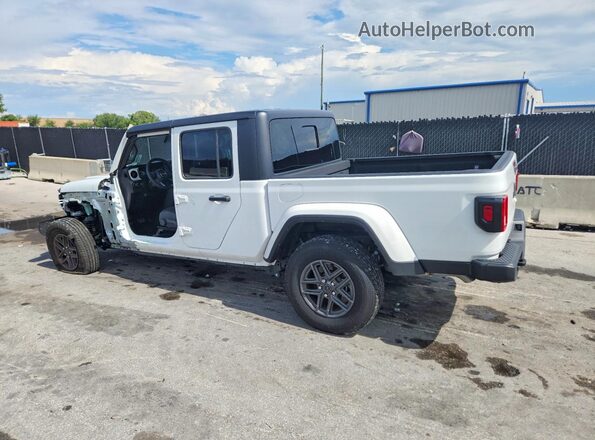 1C6PJTAG5SL523001 2025 JEEP GLADIATOR White Հետևի ձախ