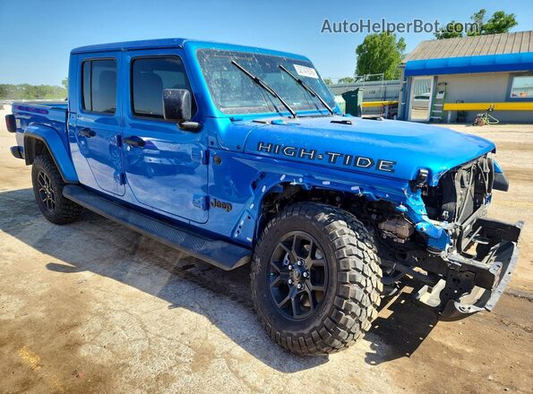 1C6PJTAG5SL532510 2025 JEEP GLADIATOR Blue Առջևի աջ