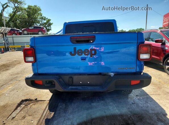 1C6PJTAG5SL532510 2025 JEEP GLADIATOR Blue Հետևի տեսք
