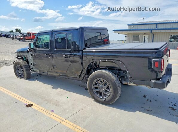 1C6PJTAG6SL535643 2025 JEEP GLADIATOR Black Tył lewy