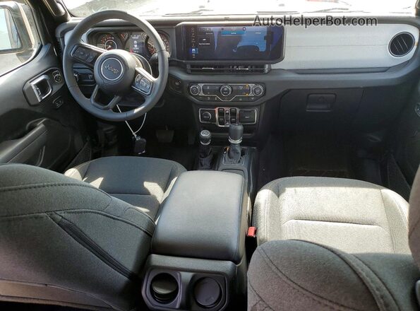 1C6PJTAG6SL535643 2025 JEEP GLADIATOR Black Widok deski rozdzielczej