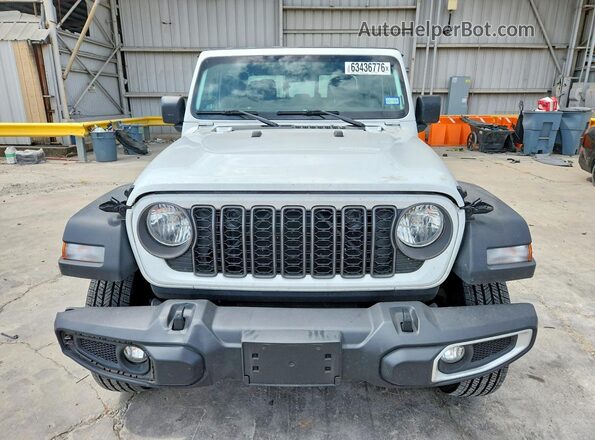 1C6PJTAG8SL545476 2025 JEEP GLADIATOR White წინა ხედი