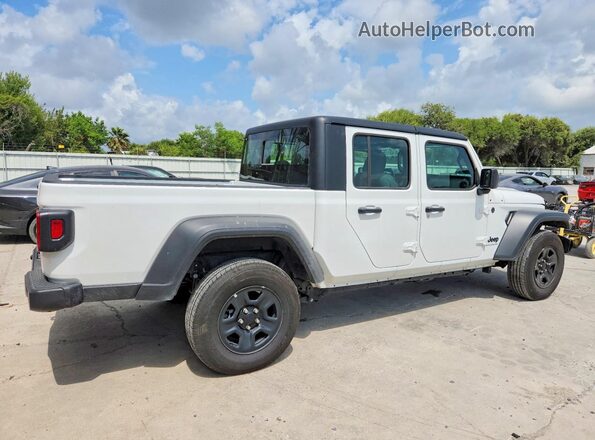 1C6PJTAG8SL545476 2025 JEEP GLADIATOR White უკანა მარჯვენა