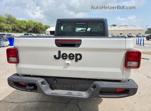 1C6PJTAG8SL545476 2025 JEEP GLADIATOR White უკანა ხედი