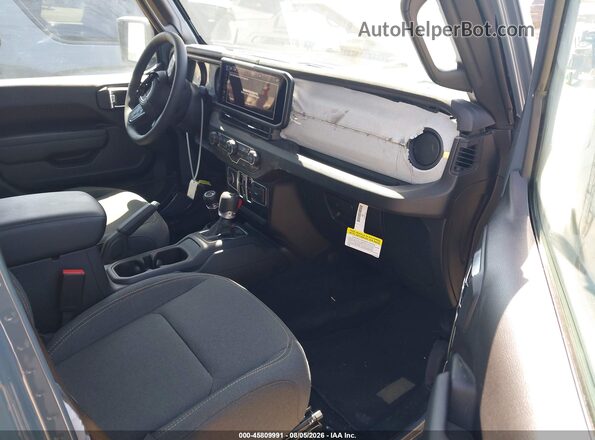 1C6PJTAGXSL534639 2025 JEEP GLADIATOR Gray Front interior view