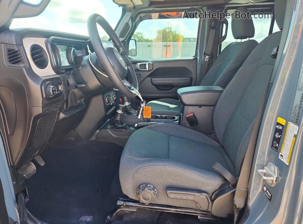 1C6PJTAGXSL549416 2025 JEEP GLADIATOR Gray Widok wnętrza z przodu