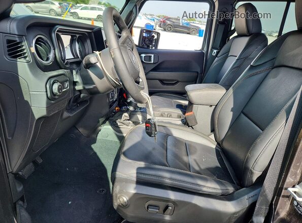 1C6RJTAG8SL524118 2025 JEEP GLADIATOR Угольный Вид салона спереди