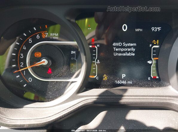 1C6RJTBG0TL157196 2026 JEEP GLADIATOR Gray Vista de los asientos traseros
