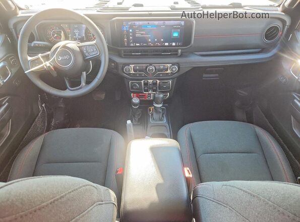 1C6RJTBG7TL155784 2026 JEEP GLADIATOR Black Вид панелі приладів