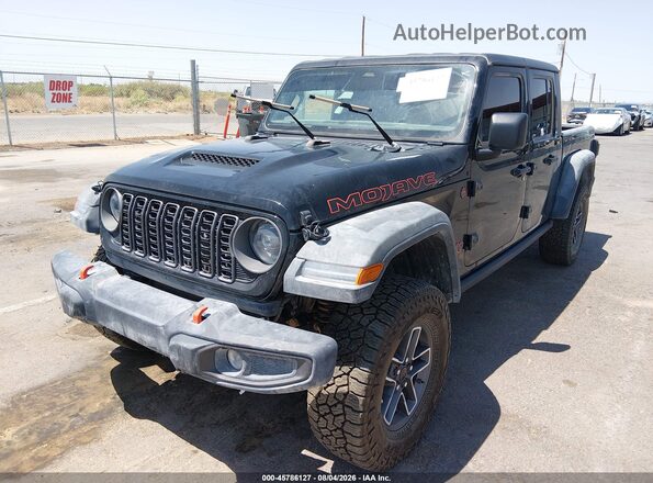 1C6RJTEG5TL162230 2026 JEEP GLADIATOR Black წინა მარცხენა ხედი სამი მეოთხედიდან
