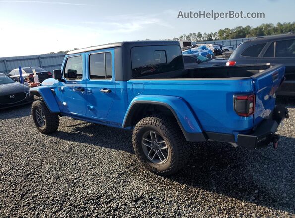 1C6RJTEG6SL538240 2025 JEEP GLADIATOR Blue Trasero izquierdo