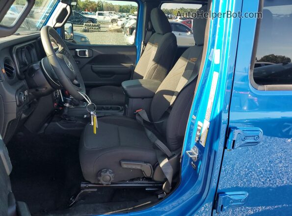 1C6RJTEG6SL538240 2025 JEEP GLADIATOR Blue Vista interior delantera