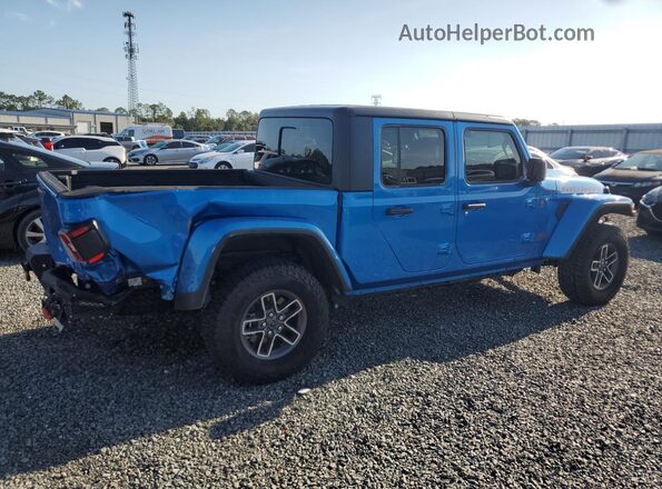 1C6RJTEG6SL538240 2025 JEEP GLADIATOR Blue Trasero derecho