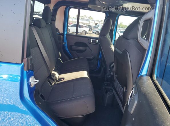 1C6RJTEG6SL538240 2025 JEEP GLADIATOR Blue Vista de los asientos traseros