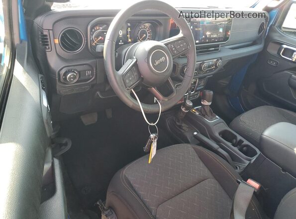 1C6RJTEG6SL538240 2025 JEEP GLADIATOR Blue Vista del salpicadero