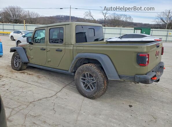 1C6RJTEG9SL520234 2025 JEEP GLADIATOR Green Trasero izquierdo