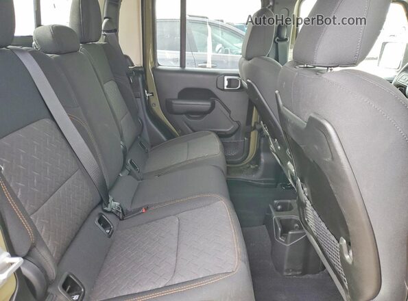 1C6RJTEG9SL520234 2025 JEEP GLADIATOR Green Vista de los asientos traseros