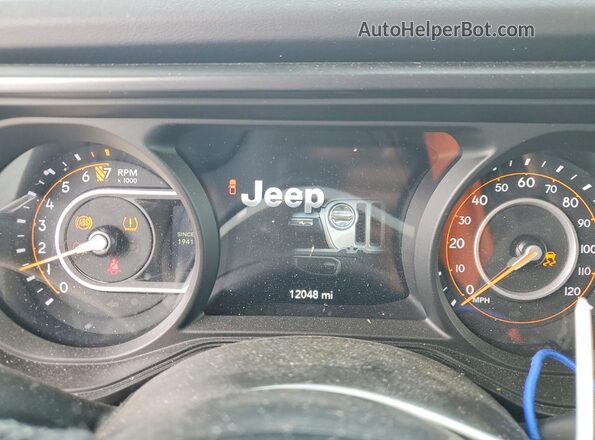 1C6RJTEG9SL520234 2025 JEEP GLADIATOR Green Vista del cuadro de instrumentos