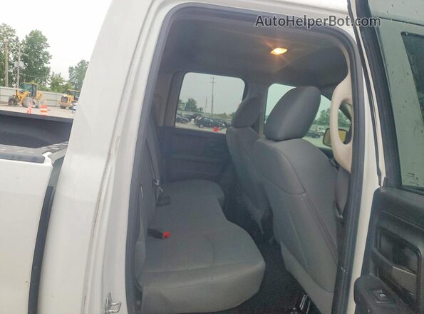1C6RR6FG0JS324552 2018 RAM 1500 Белый Вид задних сидений