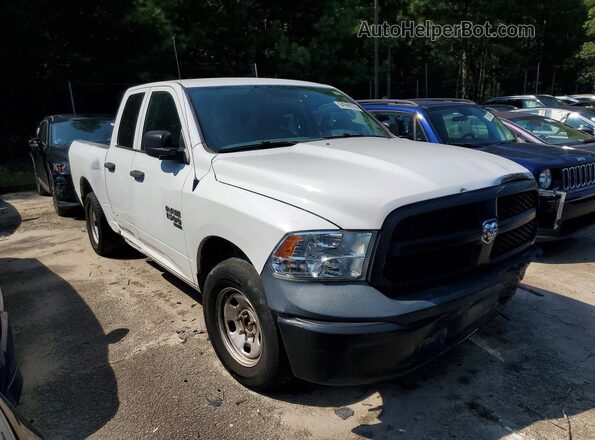 1C6RR6FG0KS603744 2019 RAM 1500 Белый Передняя правая четверть