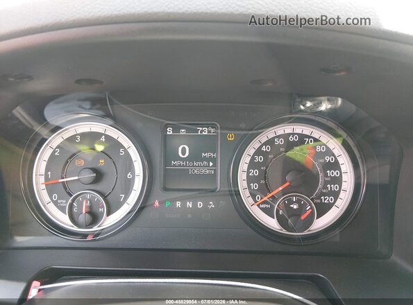 1C6RR6FG0KS635979 2019 RAM 1500 CLASSIC Gray უკანა სავარძლების ხედი