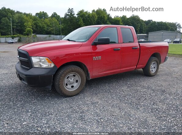 1C6RR6FG1JS317173 2018 RAM 1500 Red Front left