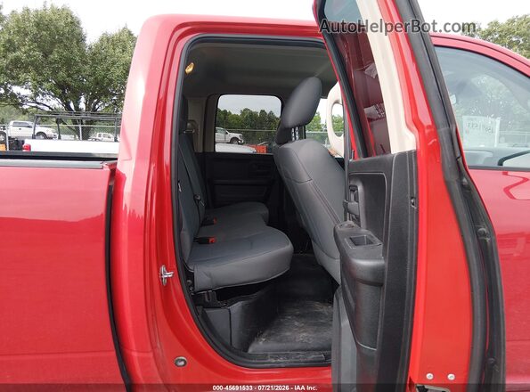 1C6RR6FG1JS317173 2018 RAM 1500 Red VIN sticker view
