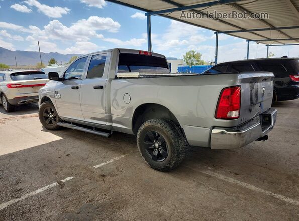 1C6RR6FG1KS628541 2019 RAM 1500 Silver Trasero izquierdo