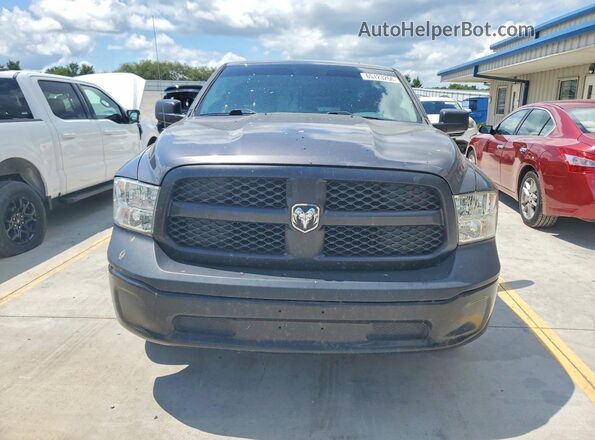 1C6RR6FG3JS296651 2018 RAM 1500 Gray Widok z przodu