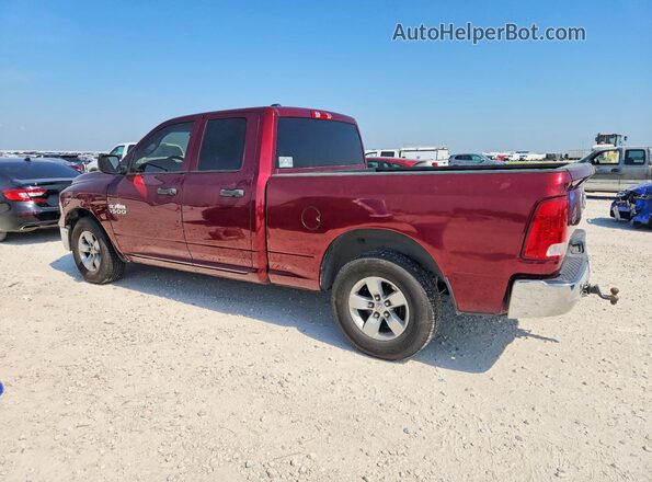 1C6RR6FG3JS299582 2018 RAM 1500 Red Trasero izquierdo
