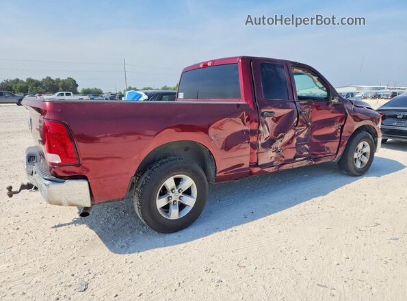 1C6RR6FG3JS299582 2018 RAM 1500 Red Trasero derecho