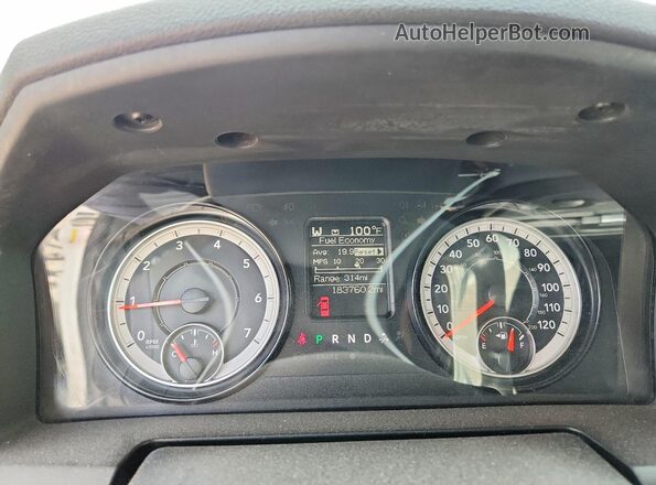 1C6RR6FG3MS530873 2021 RAM 1500TESMAN Белый Вид щитка приборов