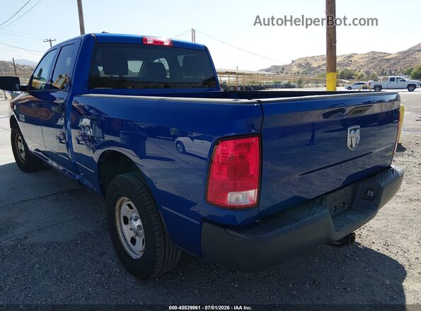 1C6RR6FG6GS375594 2016 RAM 1500 Blue Trasero izquierdo