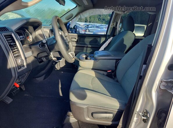 1C6RR6FG7GS107444 2016 RAM 1500 Silver წინა სალონის ხედი