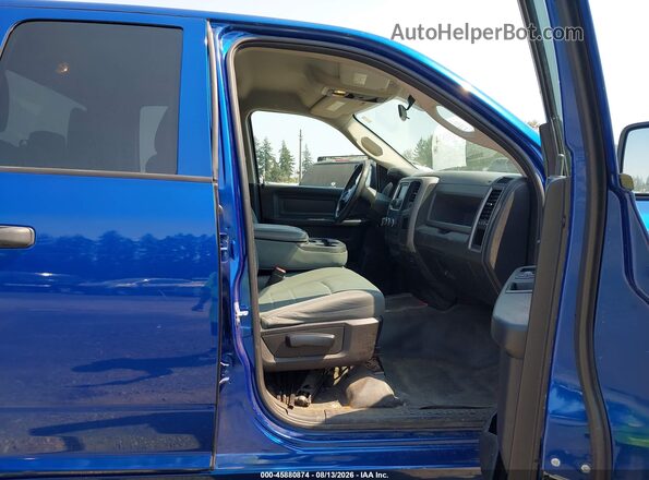 1C6RR6FG7HS833273 2017 RAM 1500 Blue Front interior view