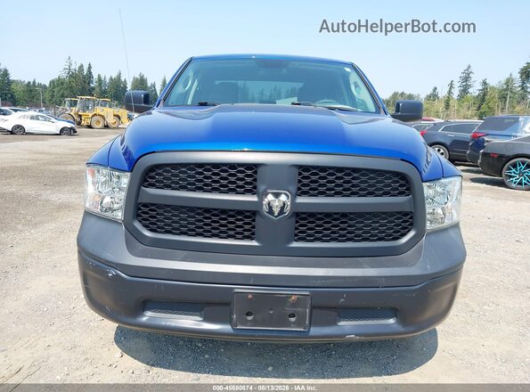 1C6RR6FG7HS833273 2017 RAM 1500 Blue Instrument cluster view