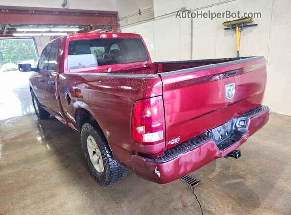 1C6RR6FG7JS139561 2018 RAM 1500 Бордовый Задняя левая четверть