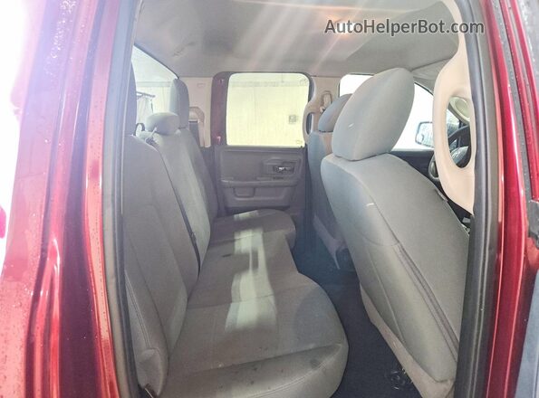 1C6RR6FG7JS139561 2018 RAM 1500 Бордовый Вид задних сидений