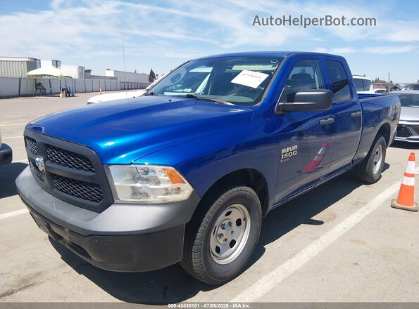 1C6RR6FG7KS637700 2019 RAM 1500 CLASSIC Blue Vista tres cuartos delantera izquierda