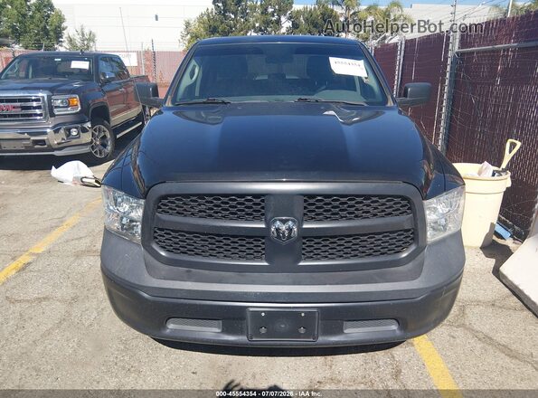 1C6RR6FG9JS324114 2018 RAM 1500 Black უკანა სალონის ხედი
