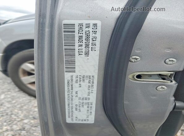 1C6RR6FG9NS170901 2022 RAM 1500 Gray Engine compartment view
