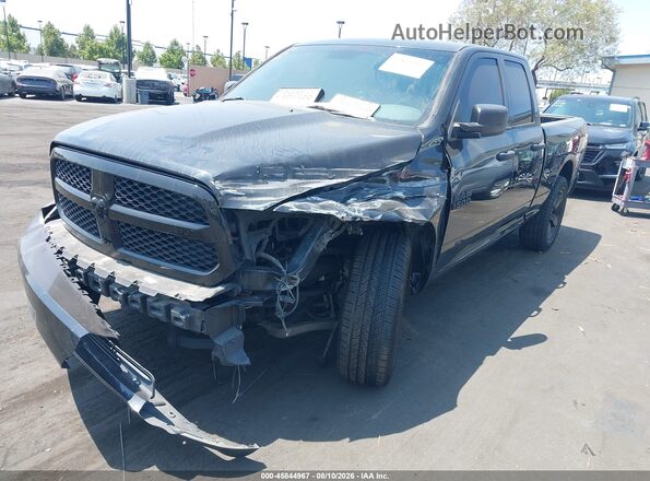 1C6RR6FGXJS266739 2018 RAM 1500 Черный Передняя левая четверть