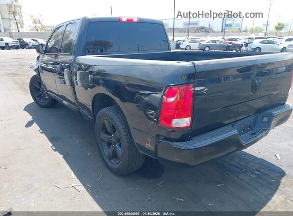 1C6RR6FGXJS266739 2018 RAM 1500 Черный Задняя левая четверть